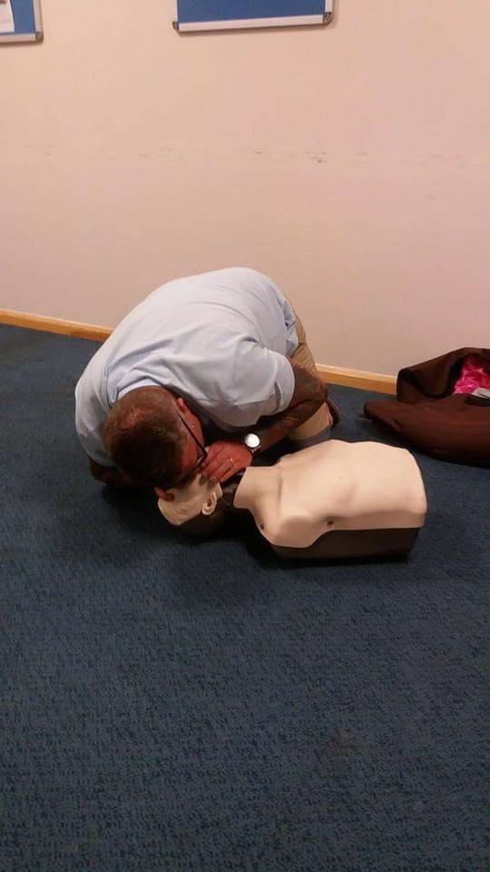 CPR training - first aid level 3